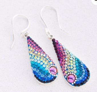 DM0464 - Long Teardrop ERs : Multicolor