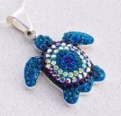 DM0497 - Turtle Pendant : Multicolor