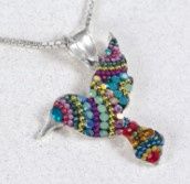 DM0491 - Hummingbird Pendant : Multicolor