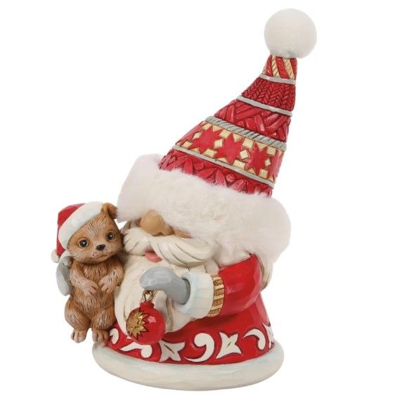 EP8820 - JS : Gnome Hugging Puppy
