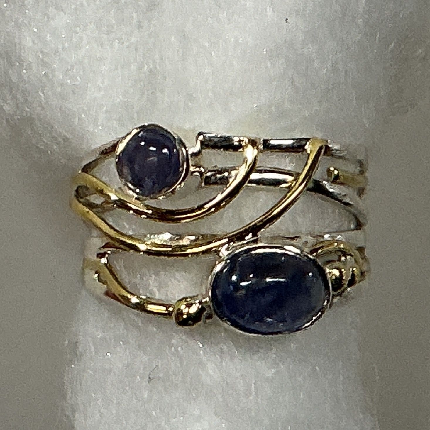 SS0422-Designer Ring : Tanzanite