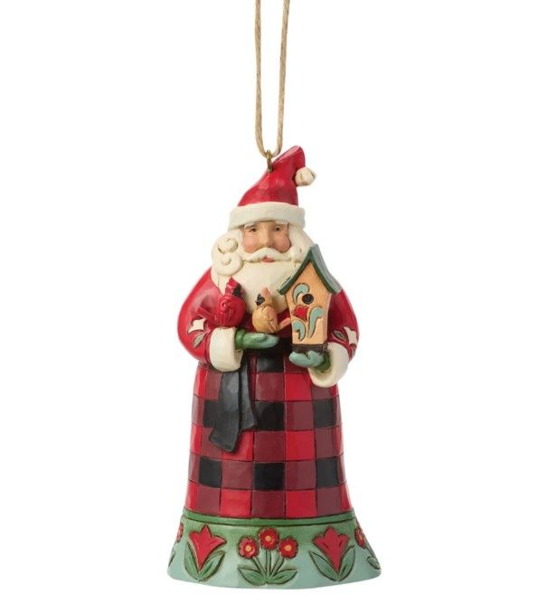 EP8855-JS : Santa Cardinal Ornament