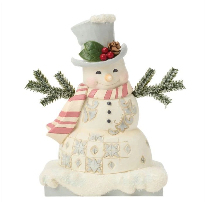 EP8857-JS : Snowman with Top Hat
