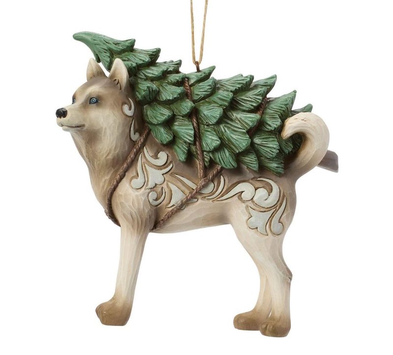 EP8865-JS : Husky with Tree
