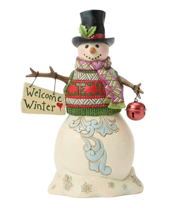 EP8875-JS : Snowman Welcome Sign