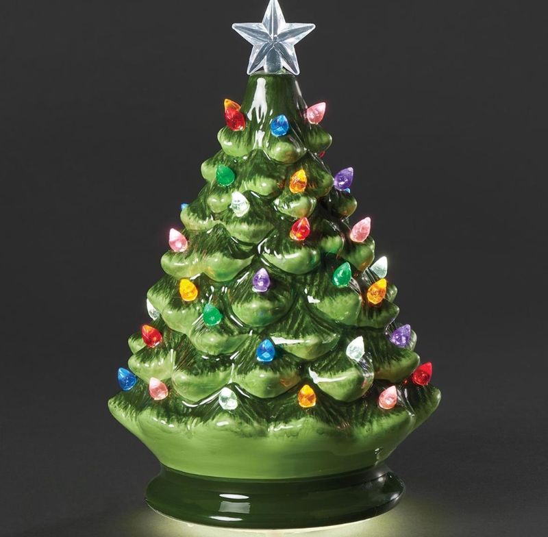 RO1450-Lantern : Ceramic Tree