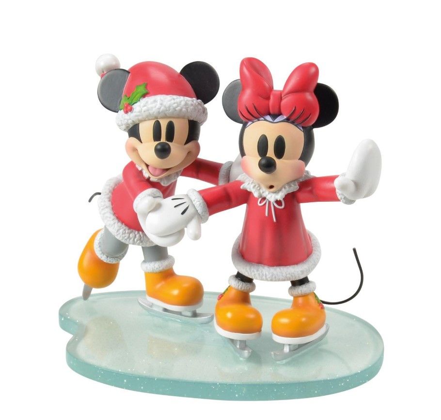 EP8884-DISNEY : Mickey and Minnie Skating