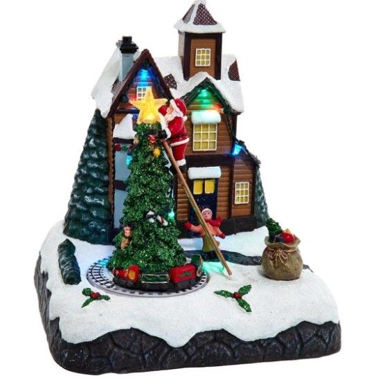 KA0023-Musical Village : Santa Scene