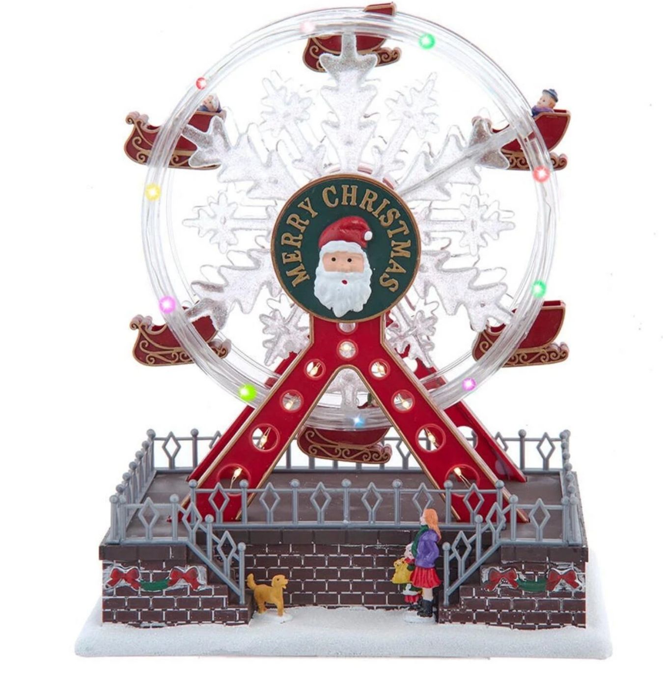 KA0026-Musical Ferris Wheel : Santa