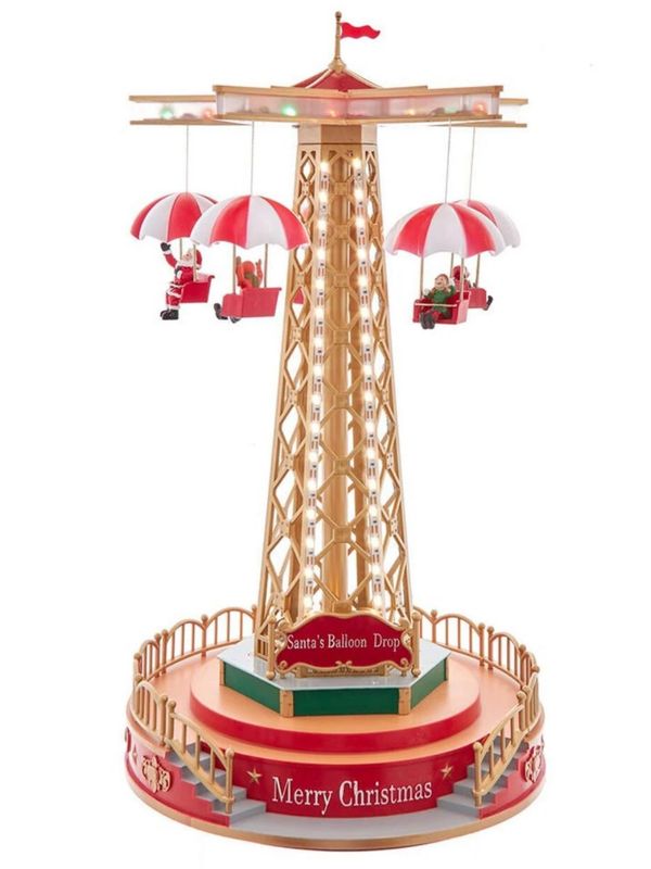 KA0027-Musical Balloon Drop : Santa