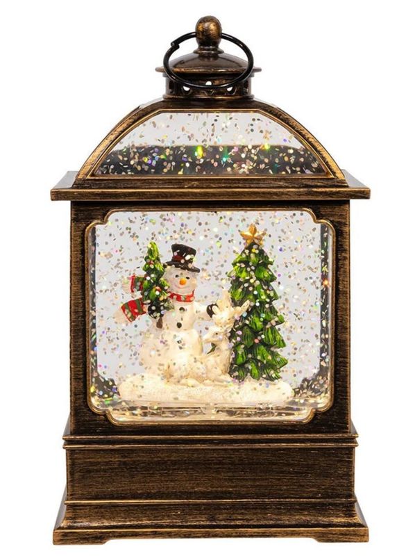 KA0029-Water Lantern : Snowman
