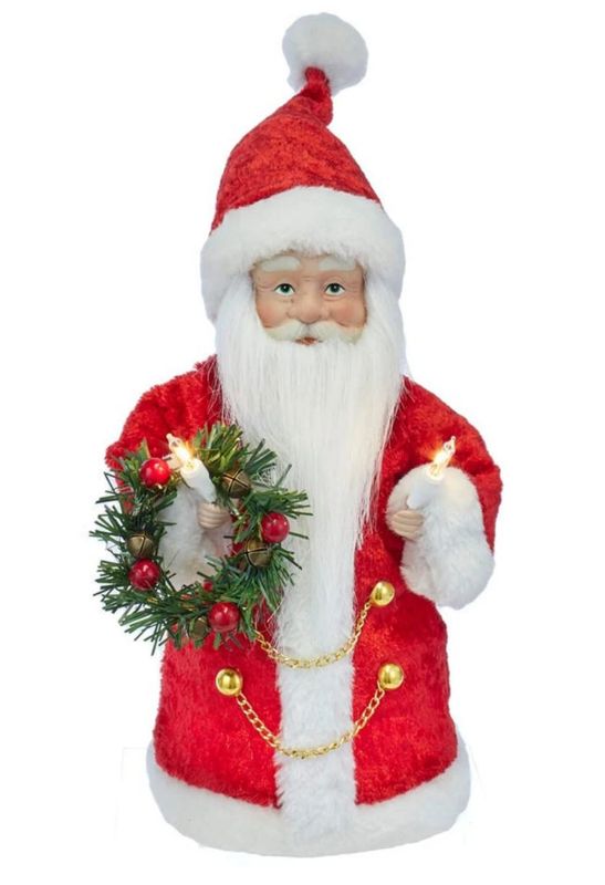 KA0035-Tree Topper : Santa Red