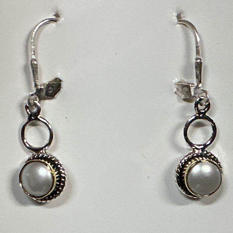 SS0471-Designer Earrings : Pearl