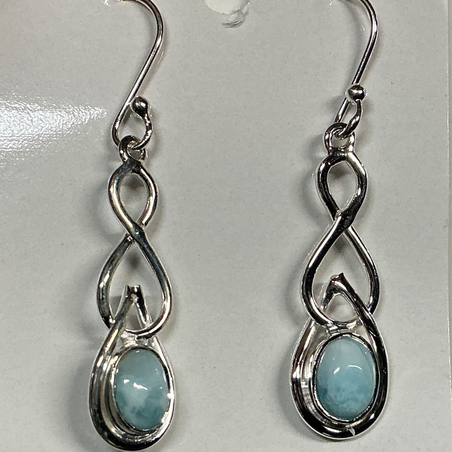 SS0474-Designer Earrings : Larimar