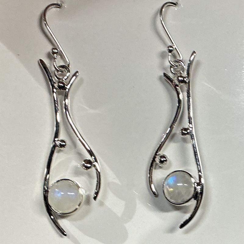 SS0484-Designer Rings : Moonstone