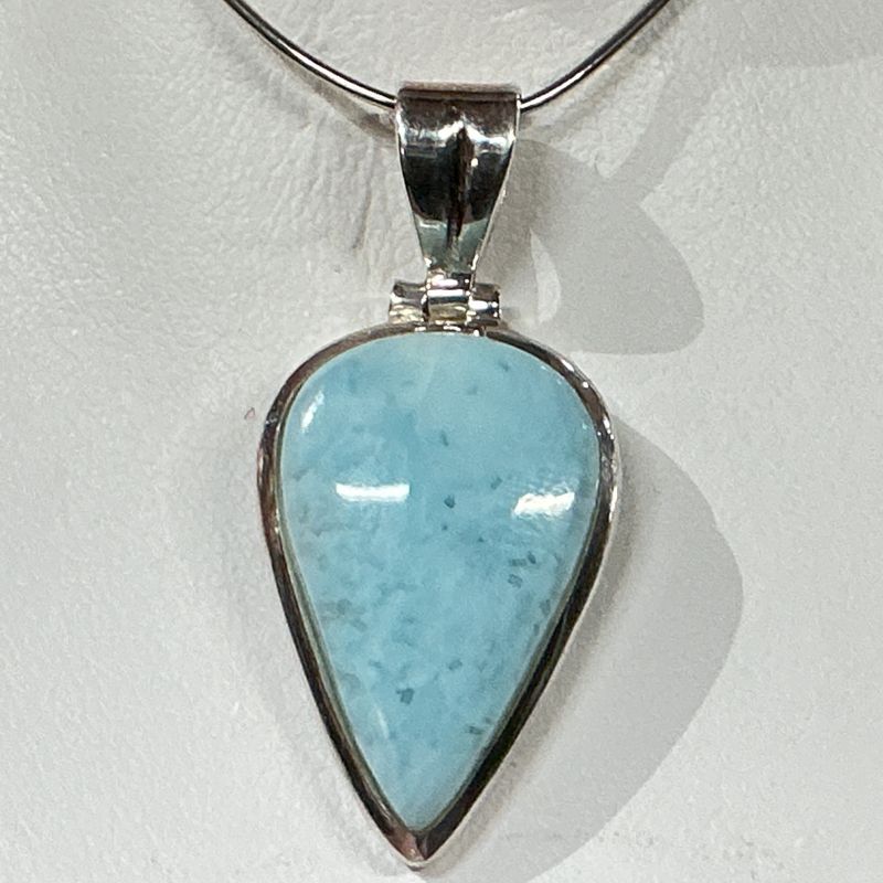 SS0508-Designer Pendant : Larimar