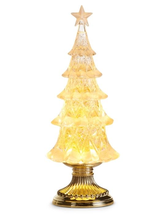 RI0287-Lantern : Gold Glitter Tre