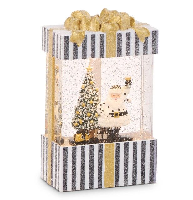 RI0291-Lantern : Champagne Service Santa