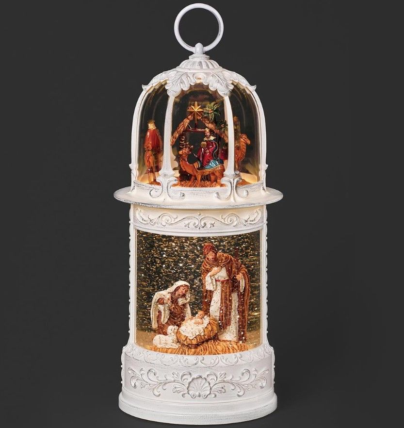 RO1459-Lantern : 3 Kings with Holy Family