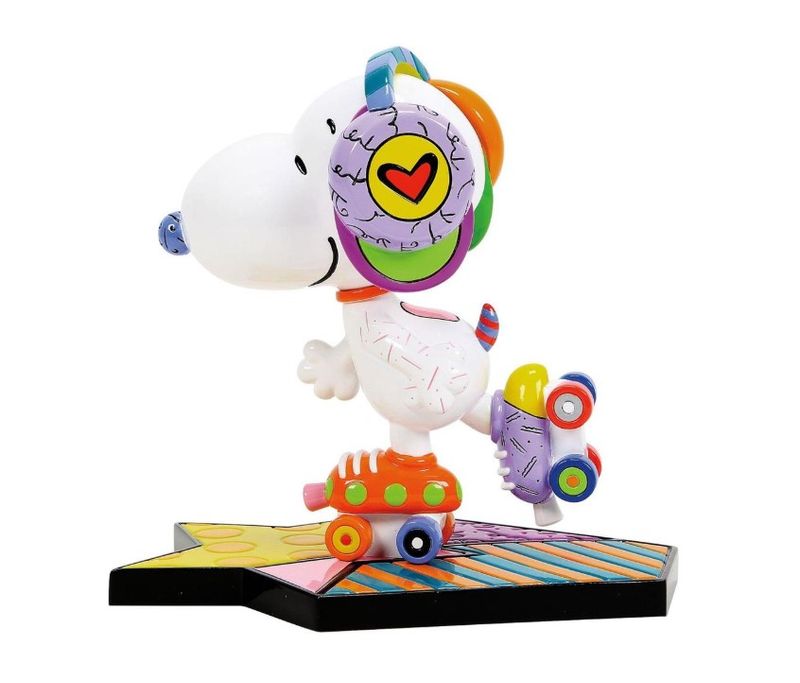 EP8910-Britto : Snoopy Roller Skating