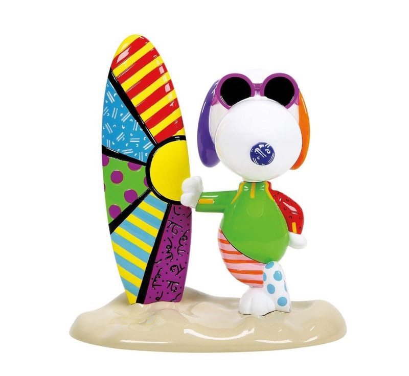EP8911-Britto : Snoopy with Surfboard