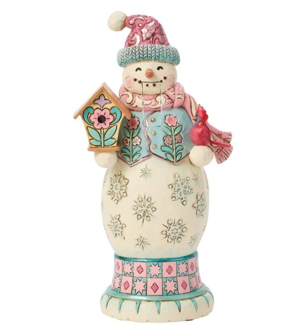 EP8923-JS : Snowman Nutcracker Pastel