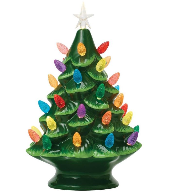 EP8934-Lantern : Green Christmas Tree