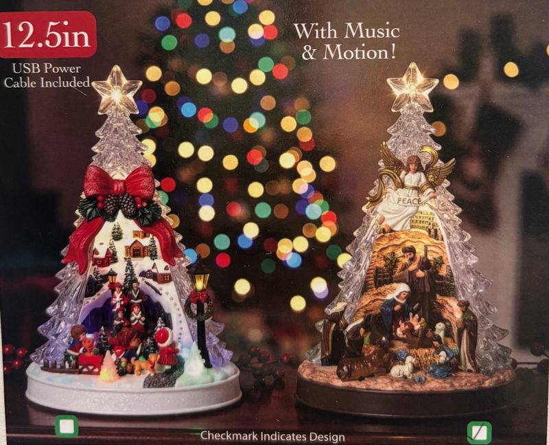 GS0018-Christmas Musical : Rotating Tree