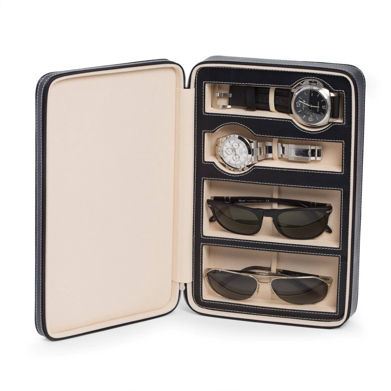 Francis Watch and Sunglass Travel Case