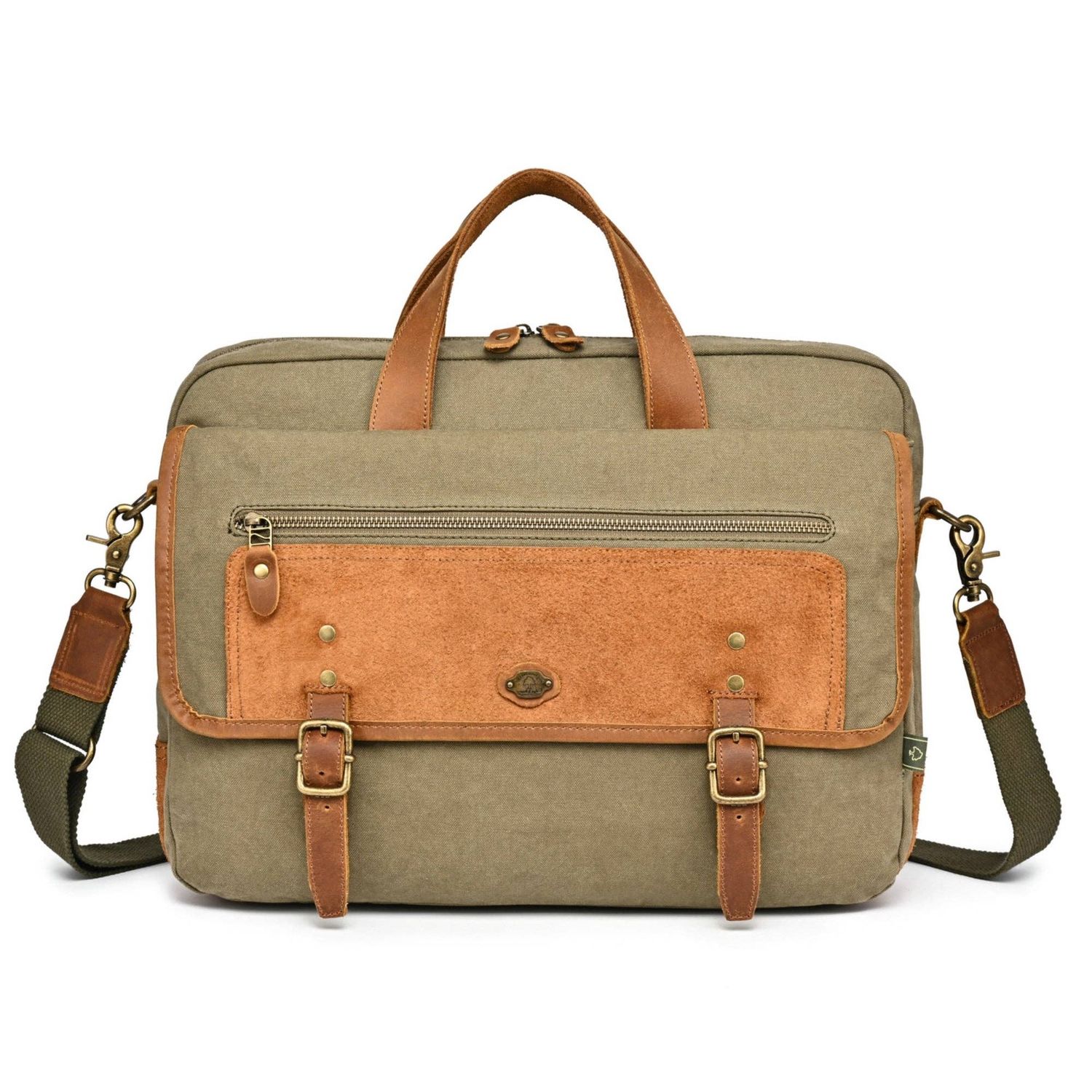 Valley Oak Briefcase, Color: Olive