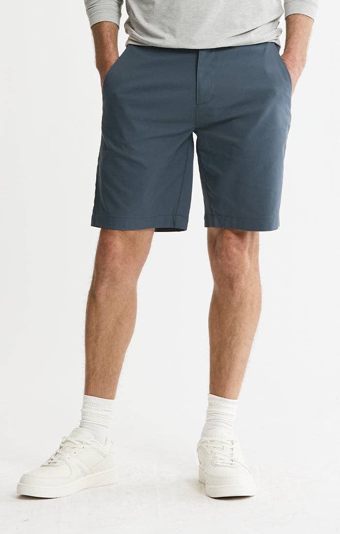 Performance Stretch Chino Shorts, Color: SLATE, Size: 32