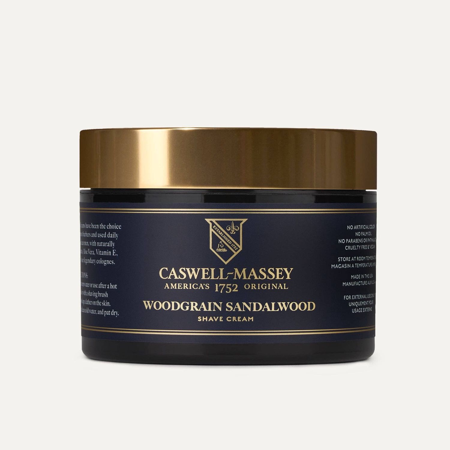 Woodgrain Sandalwood Shave Cream