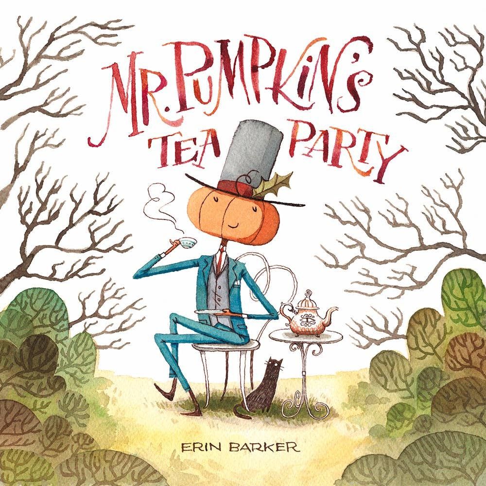 Mr. Pumpkin's Tea Party, Dimensions: 8 x 8 x 0.40, Format: Hardcover Picture Book, Pages: 32