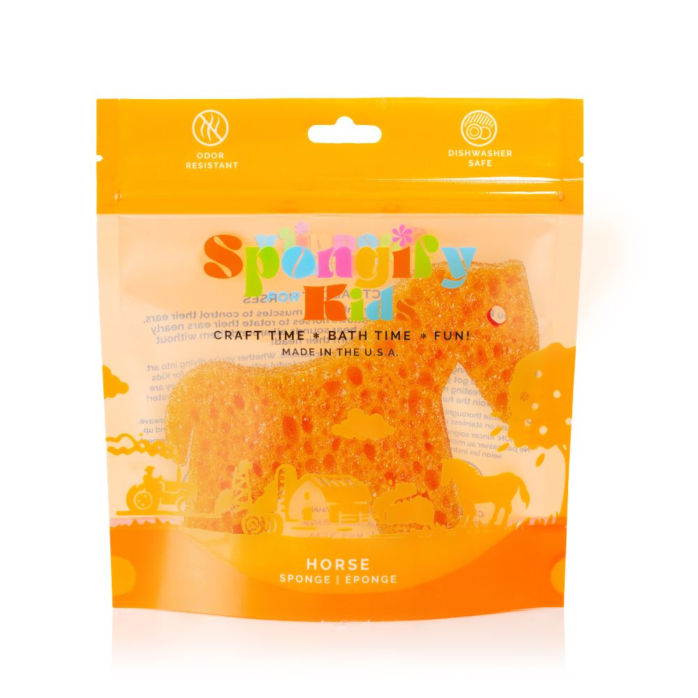 Horse Farm Animals Spongify™ Bath Sponge for Kids