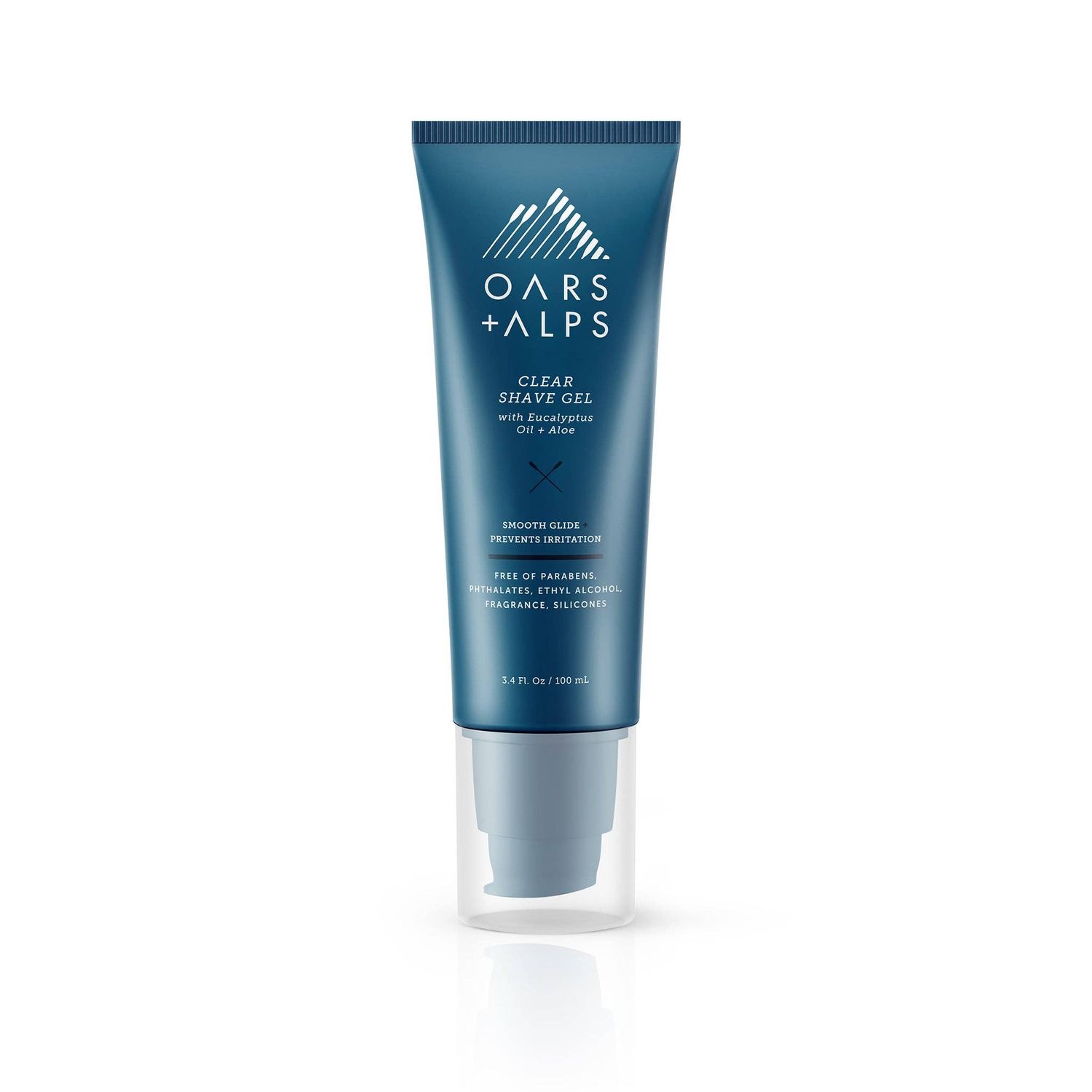Men's Clear Shave Gel, Prevent Razor Burn