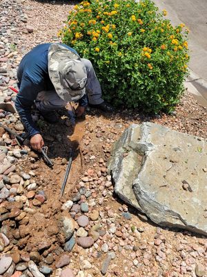 Irrigation system installation