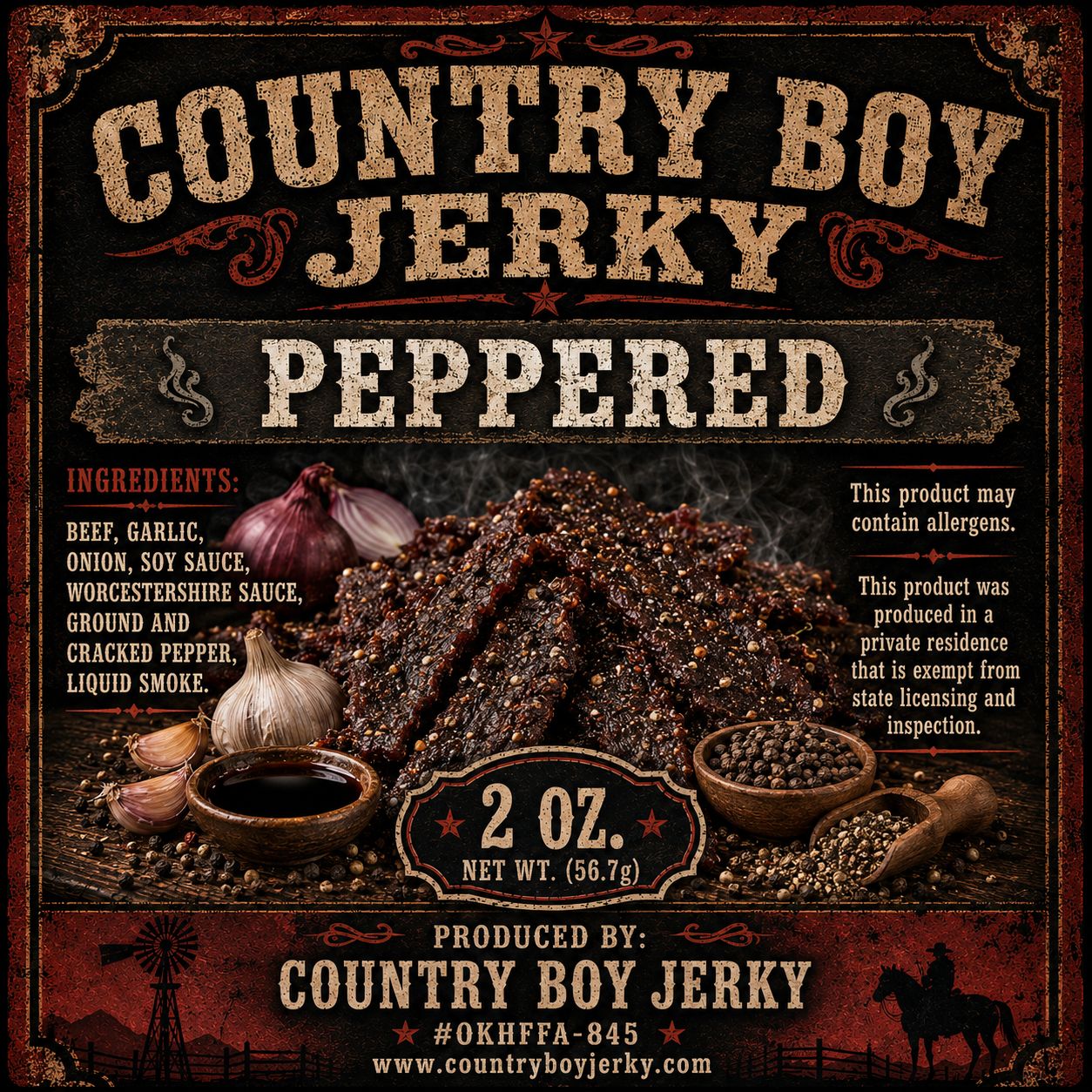 Peppered 2oz