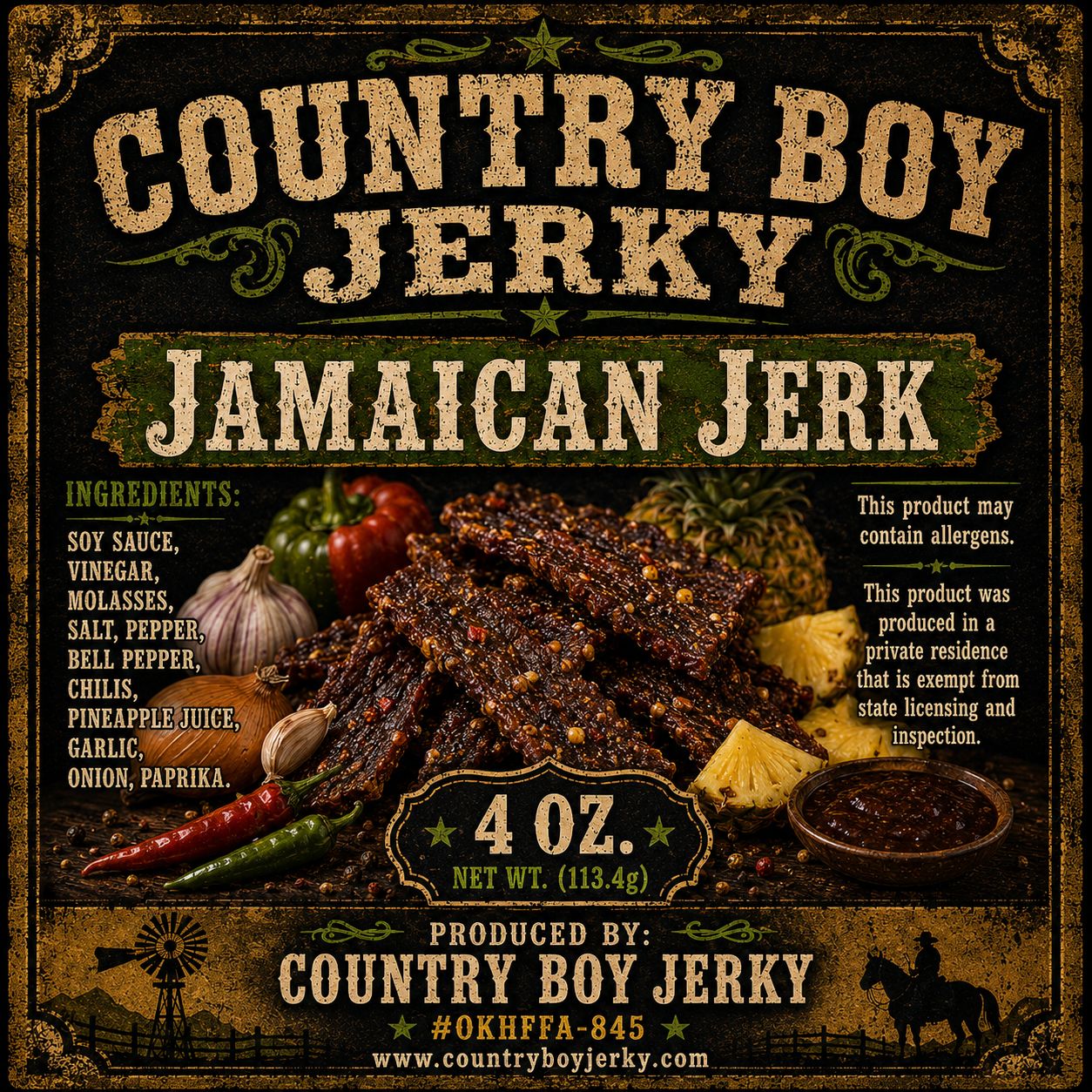 Jamaican Jerk 4oz