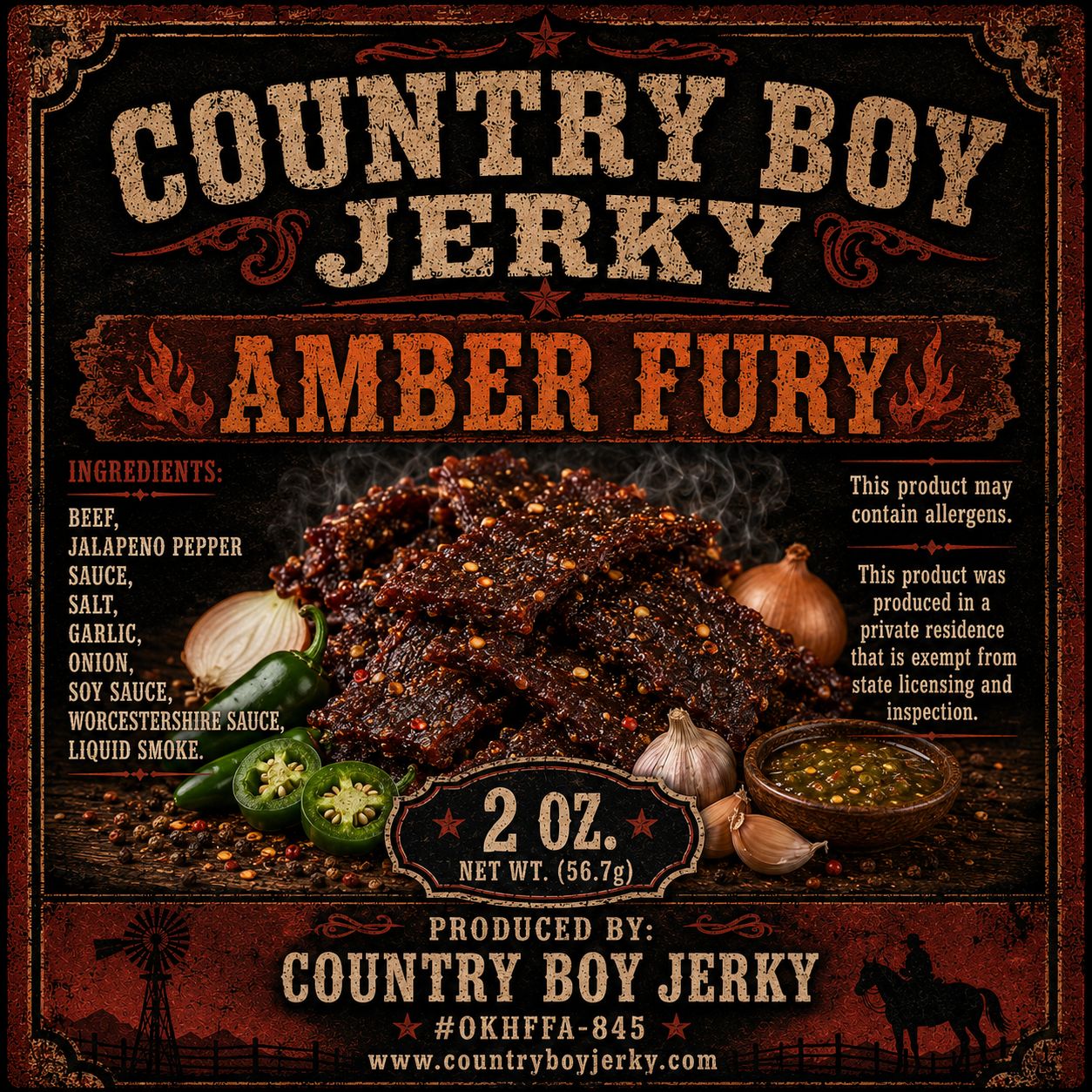 Amber Fury 2oz