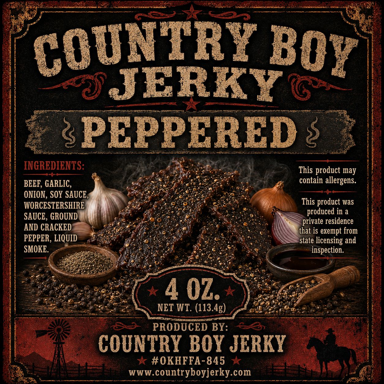 Peppered 4oz
