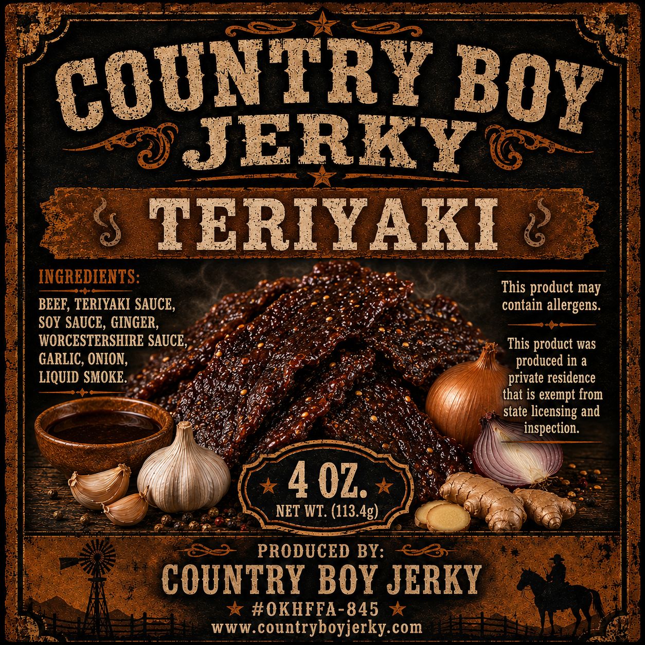Teriyaki 4oz
