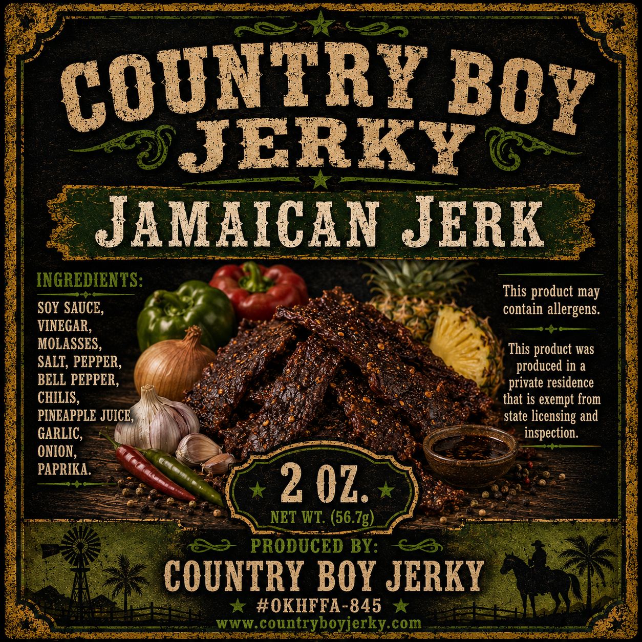 Jamaican Jerk 2oz