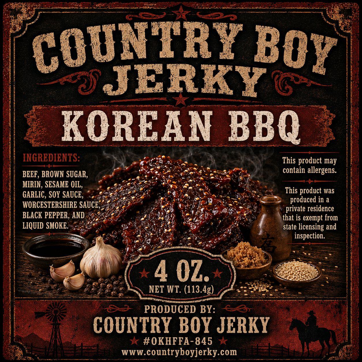Korean BBQ 4oz