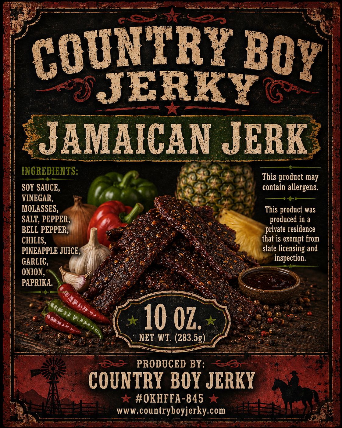 Jamaican Jerk 10oz
