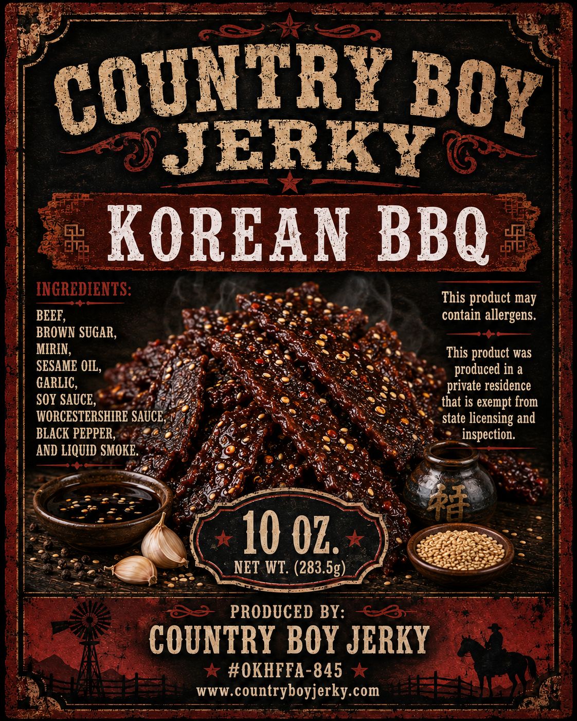 Korean BBQ 10oz