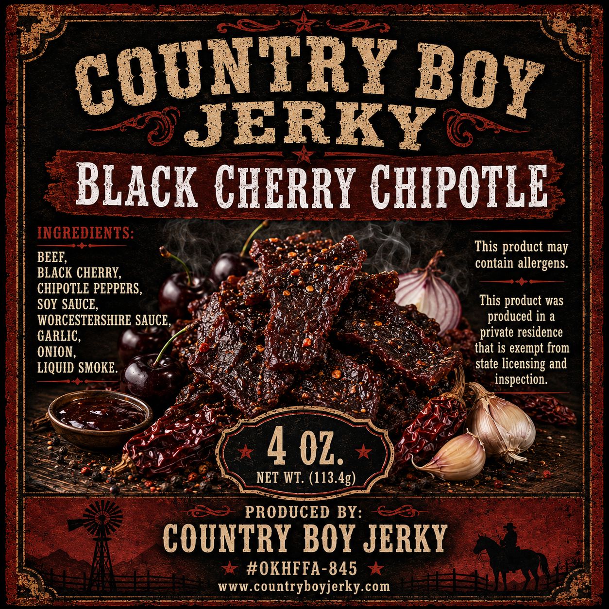 Black Cherry Chipotle 4oz