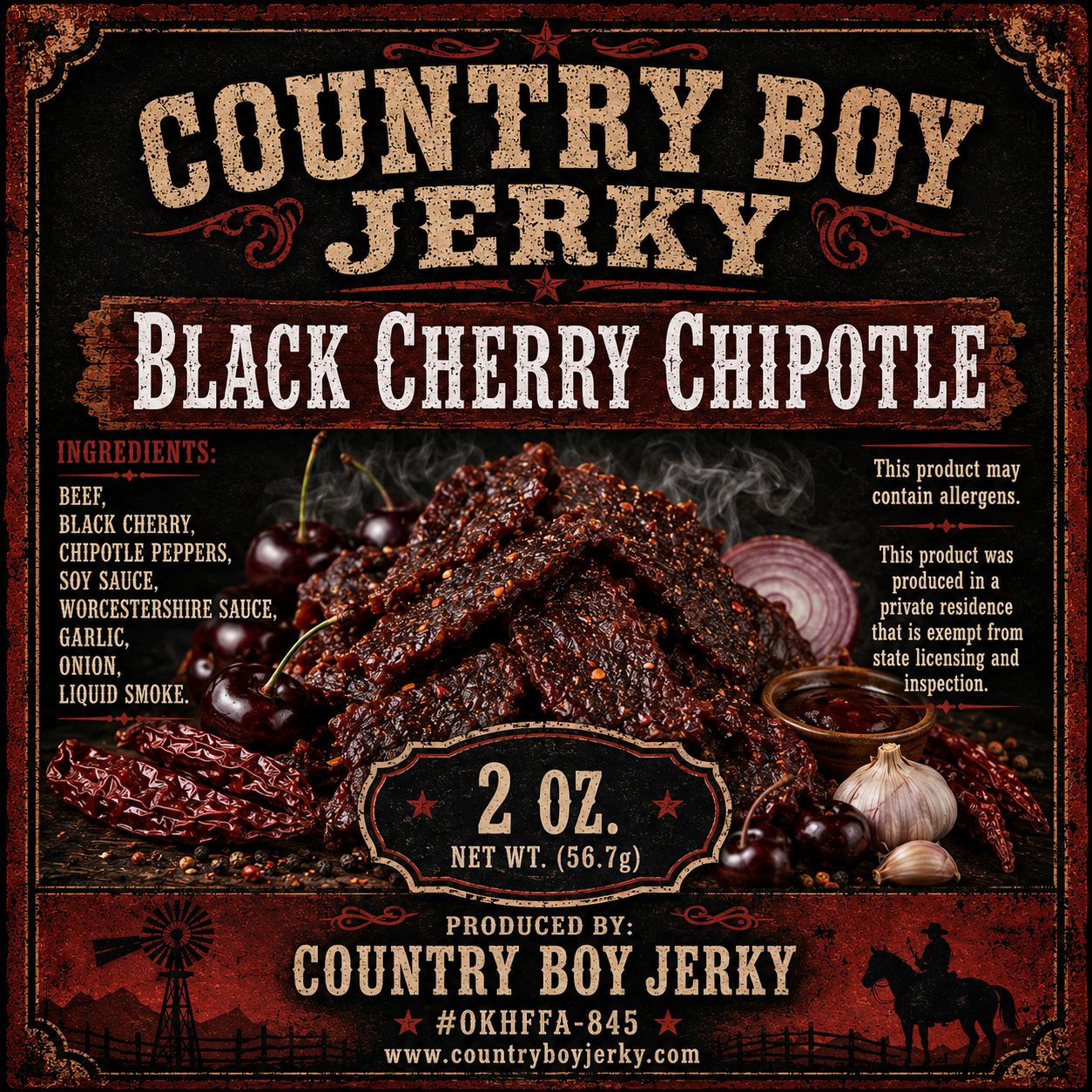 Black Cherry Chipotle 2oz