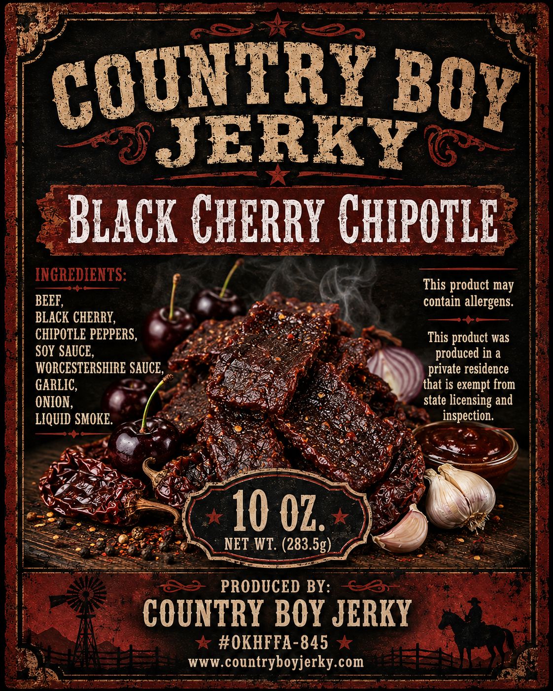 Black Cherry Chipotle 10oz