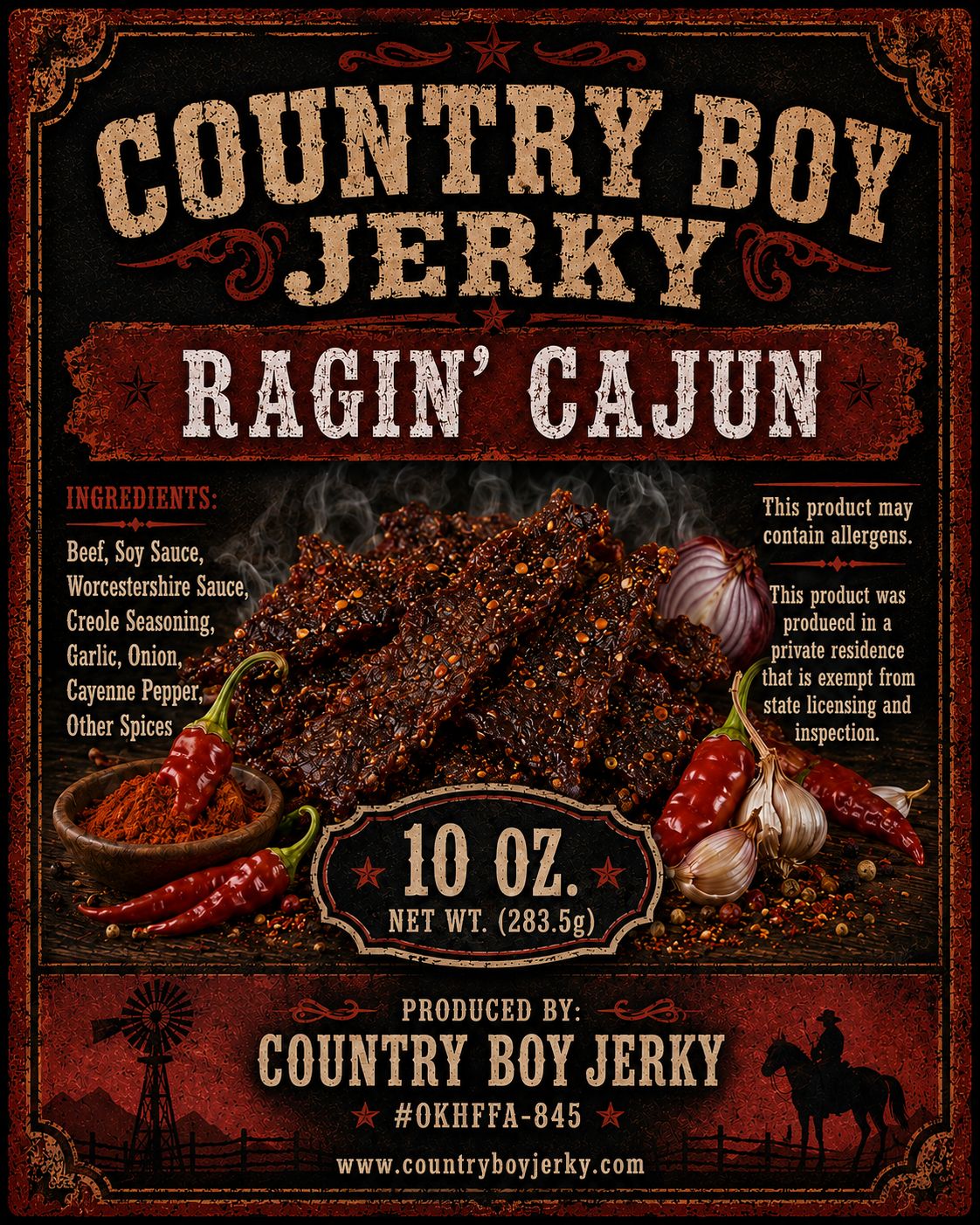 Ragin Cajun 10oz
