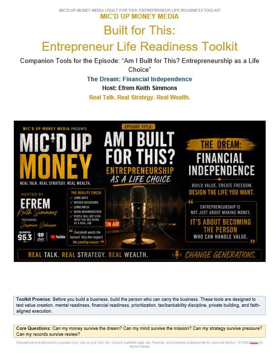 Built For This Toolkit